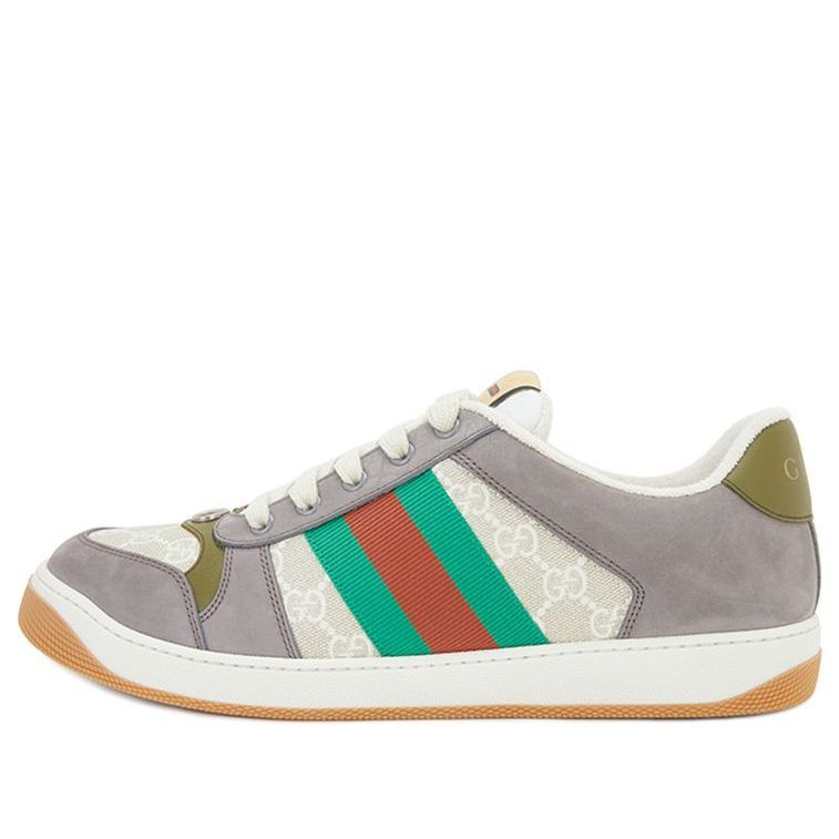 Gucci Screener Sneaker 'GG Canvas - Grey Beige' 703648-UULG0-9680 sold by KicksCrew