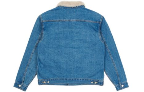 Palace FW21 ULTIMO Grizzly Denim Jacket 'Blue' P21JK052 sold by KicksCrew