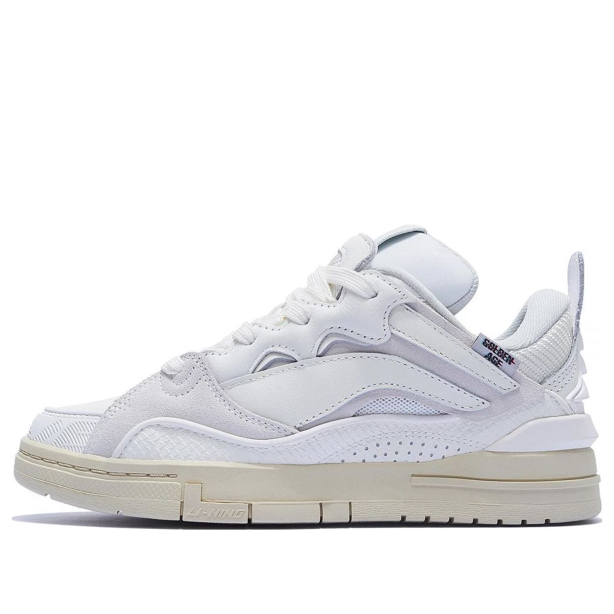 (WMNS) Li-Ning Superwave Golden 'White' AECS074-7 sold by KicksCrew