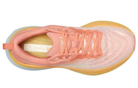 (WMNS) Hoka One One Bondi 8 'Shell Coral Peach Parfait' 1127952-SCPP sold by KicksCrew
