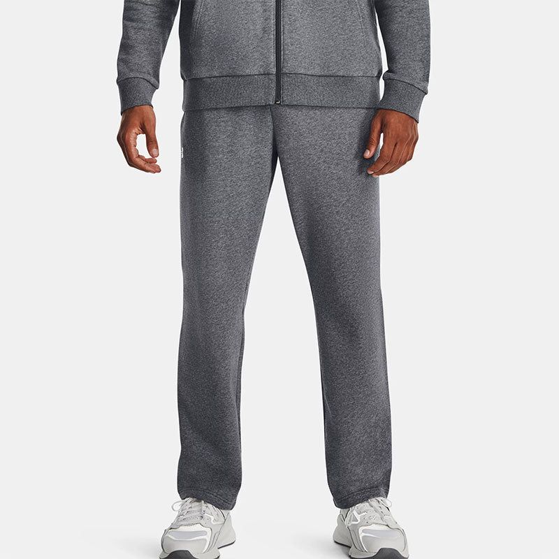 Under Armour Rival Fleece Pants 'Grey' 1379868-012 sold by KicksCrew product image thumbnail 4