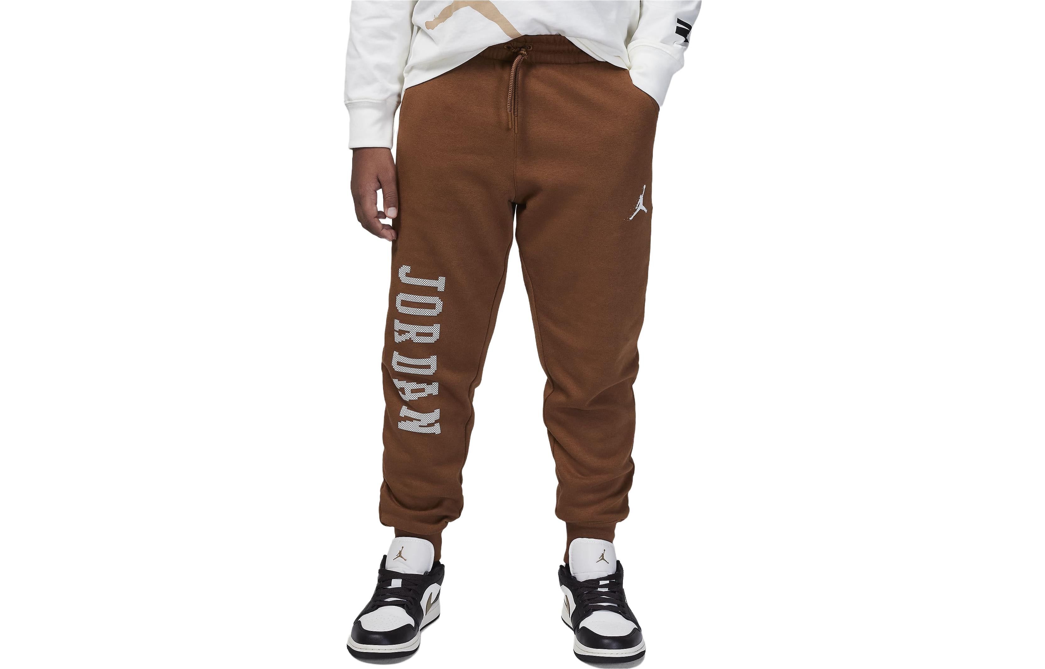 (GS) Air Jordan MJ Essentials Member Fleece Pants 'Light British Tan' 95C723-X4A sold by KicksCrew product image thumbnail 2