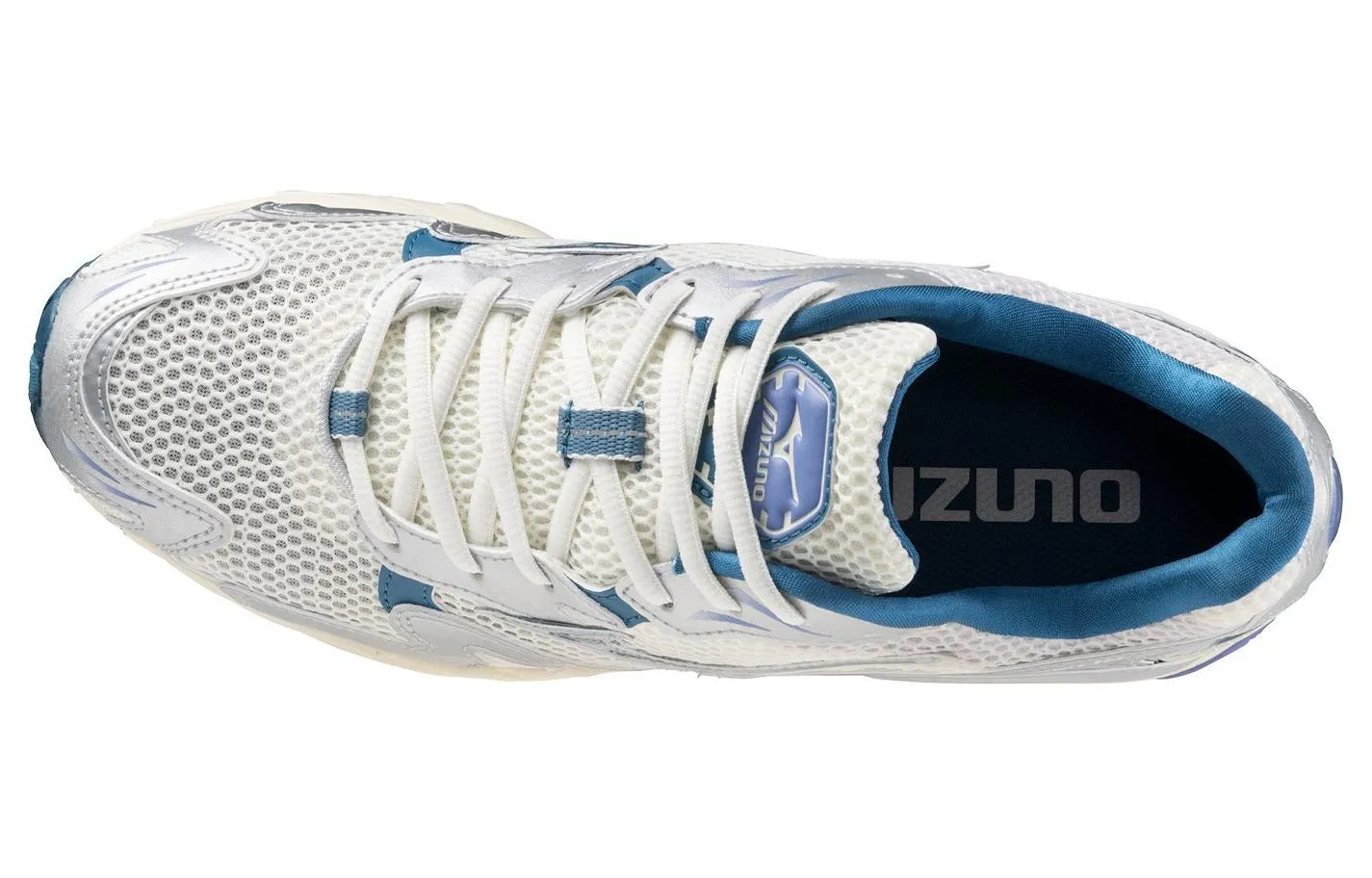 Mizuno Wave Rider 10 'White Silver Blue' D1GA243101 sold by KicksCrew product image thumbnail 3