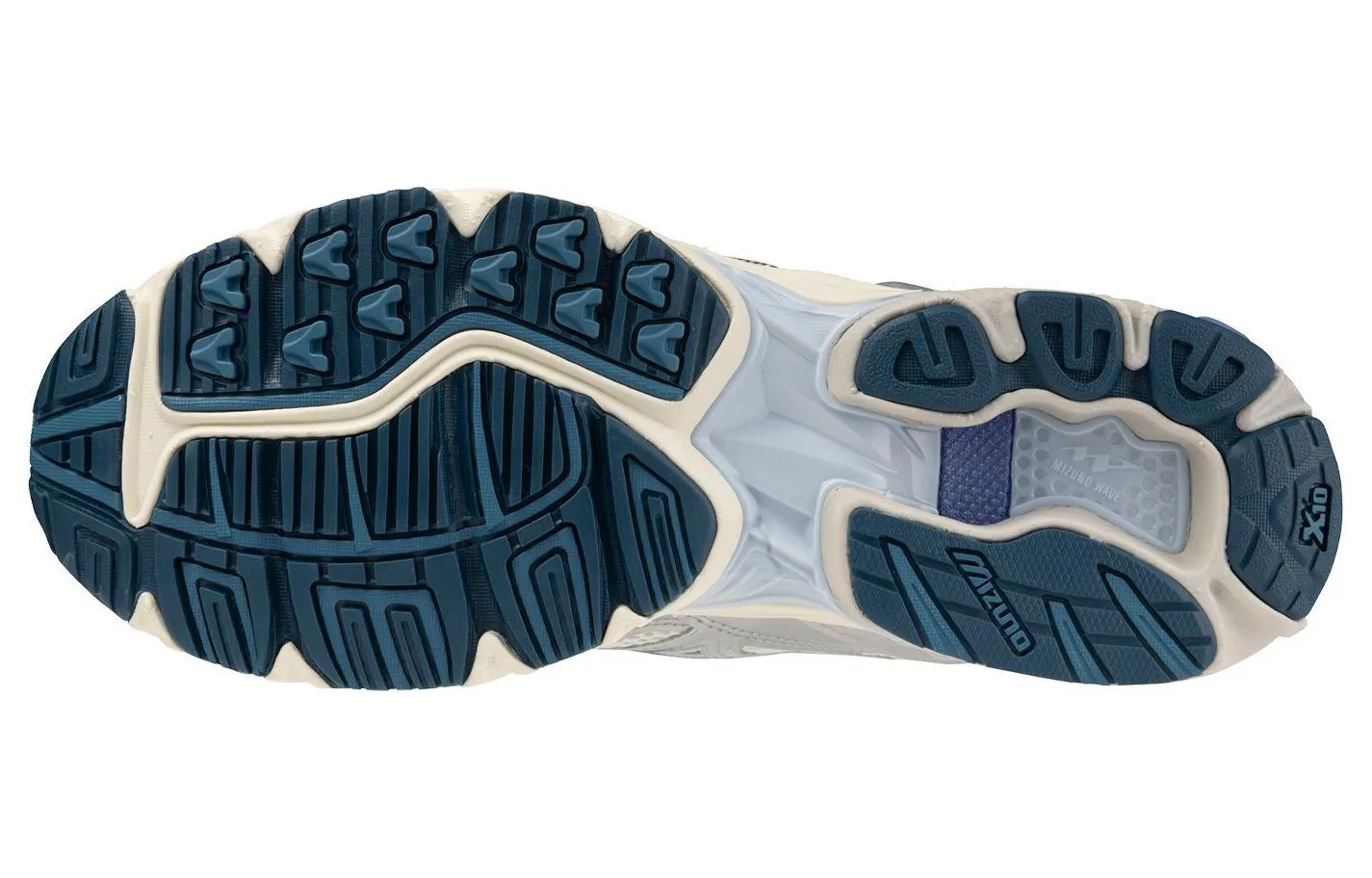 Mizuno Wave Rider 10 'White Silver Blue' D1GA243101 sold by KicksCrew product image thumbnail 5