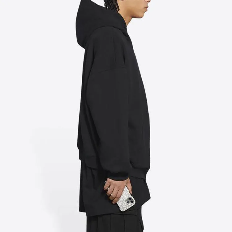 Balenciaga Worldwide Logo Popover Hoodie 'Black Yellow' 674986TLVA71361 sold by KicksCrew product image thumbnail 5