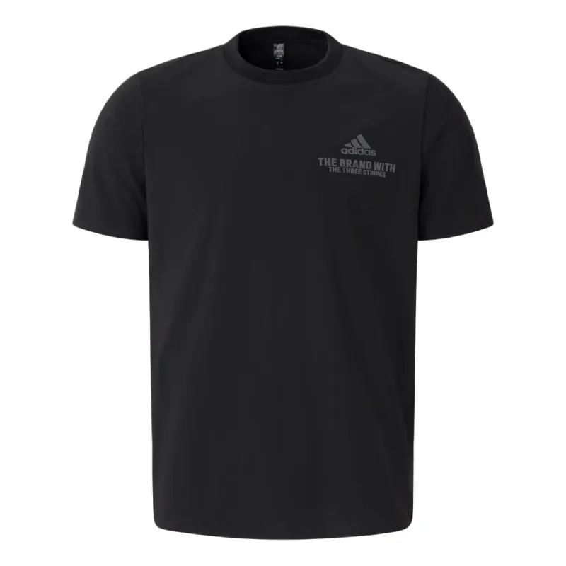 adidas Functional Logo T-shirt Asia Sizing 'Black' JD5748 sold by KicksCrew