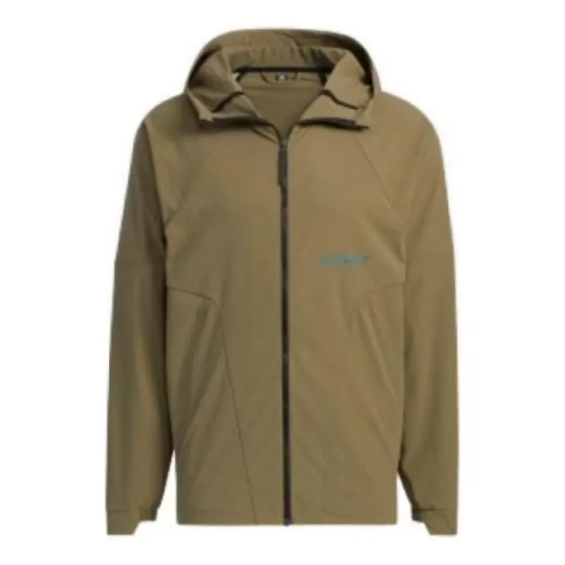 adidasTerrex Camfix Hooded Jacket 'Olive Green' IC1968 sold by KicksCrew
