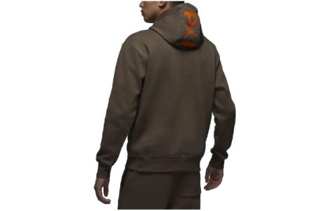 Air Jordan Paris Saint-Germain Logo Hoodie 'Brown' DZ2924-274 sold by KicksCrew