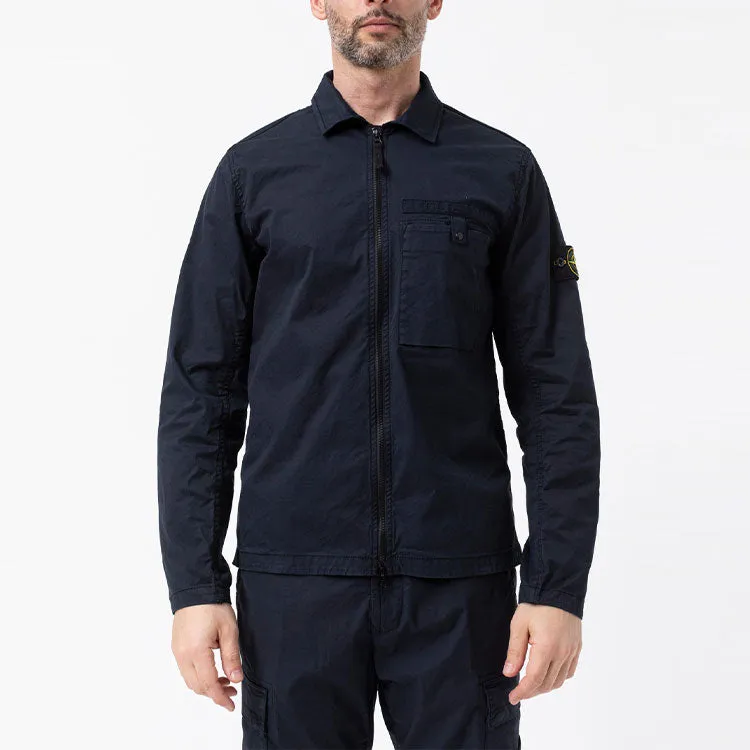 STONE ISLAND Overshirt 'Blue' 761512619-V0020 sold by KicksCrew product image thumbnail 3