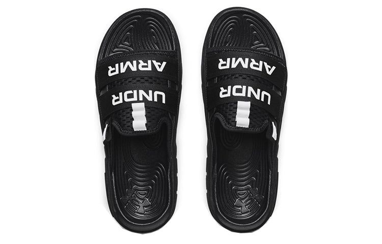 Under Armour Alpha Slide 'Black White' 3025051-001 sold by KicksCrew product image thumbnail 4