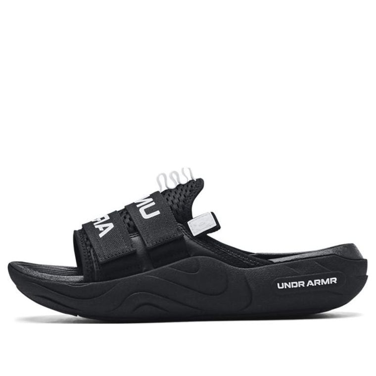 Under Armour Alpha Slide 'Black White' 3025051-001 sold by KicksCrew
