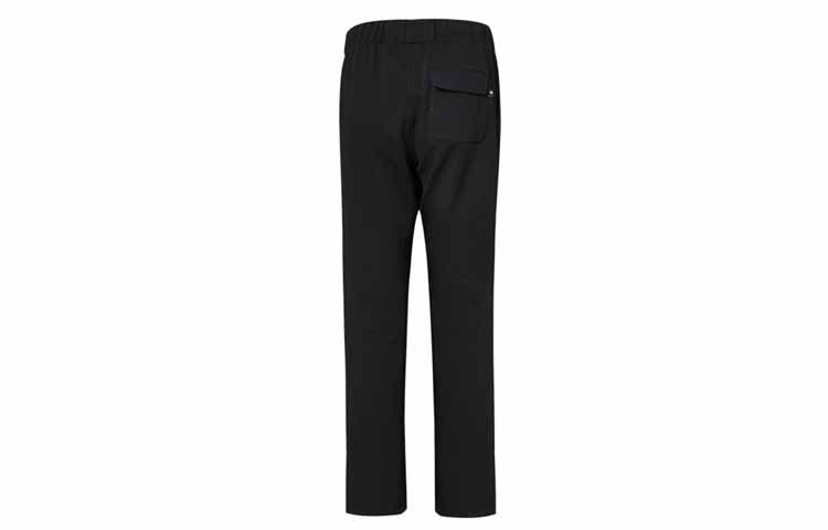 (WMNS) Converse Solid Color High Waist Casual Pants 'Black' 10019138-A01 sold by KicksCrew product image thumbnail 2