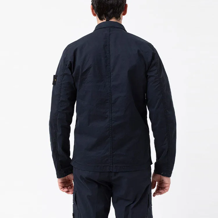 STONE ISLAND Overshirt 'Blue' 761512619-V0020 sold by KicksCrew product image thumbnail 4