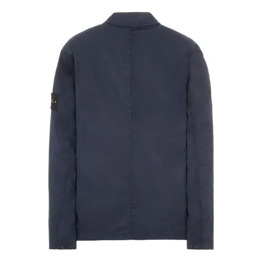 STONE ISLAND Overshirt 'Blue' 761512619-V0020 sold by KicksCrew product image thumbnail 2