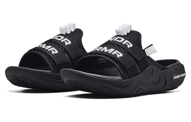 Under Armour Alpha Slide 'Black White' 3025051-001 sold by KicksCrew product image thumbnail 3