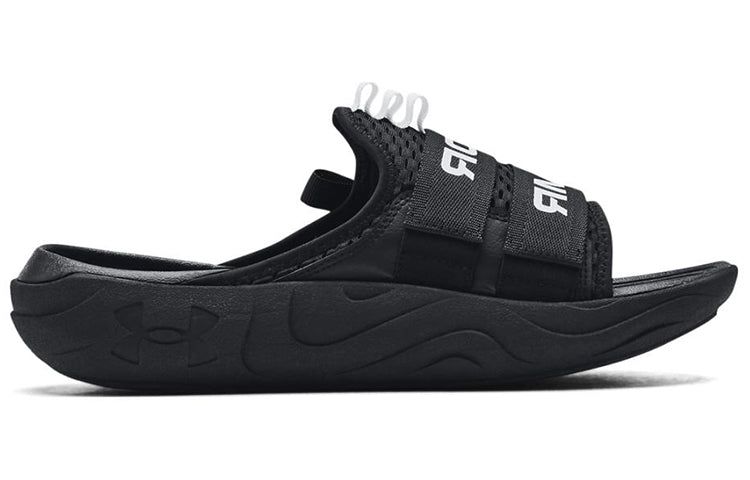 Under Armour Alpha Slide 'Black White' 3025051-001 sold by KicksCrew product image thumbnail 2