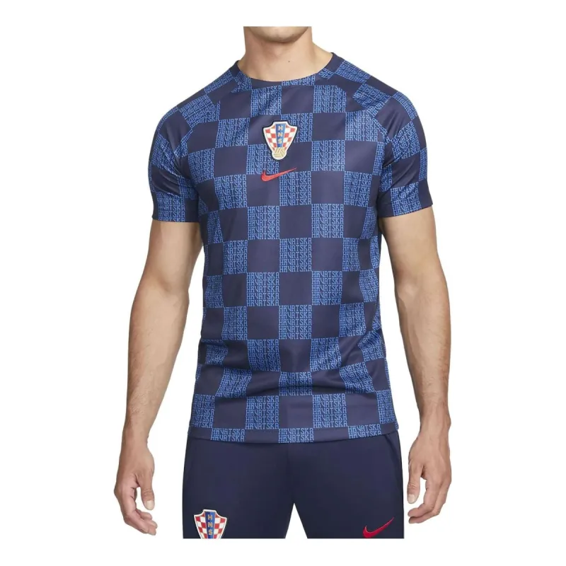 Nike Dri-FIT Pre-Match Soccer Top 'Croatia' DM9546-498 sold by KicksCrew