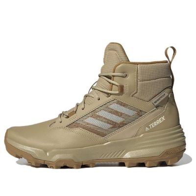 adidas Terrex Unity Leather Mid Rain.RDY 'Beige Tone Mesa' GZ3969 sold by KicksCrew