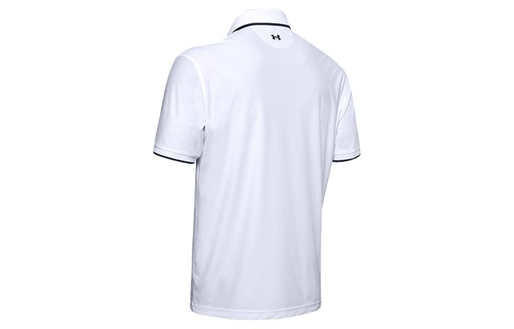 Under Armour Playoff Pique Polo Shirt 'White' 1345459-101 sold by KicksCrew product image thumbnail 2