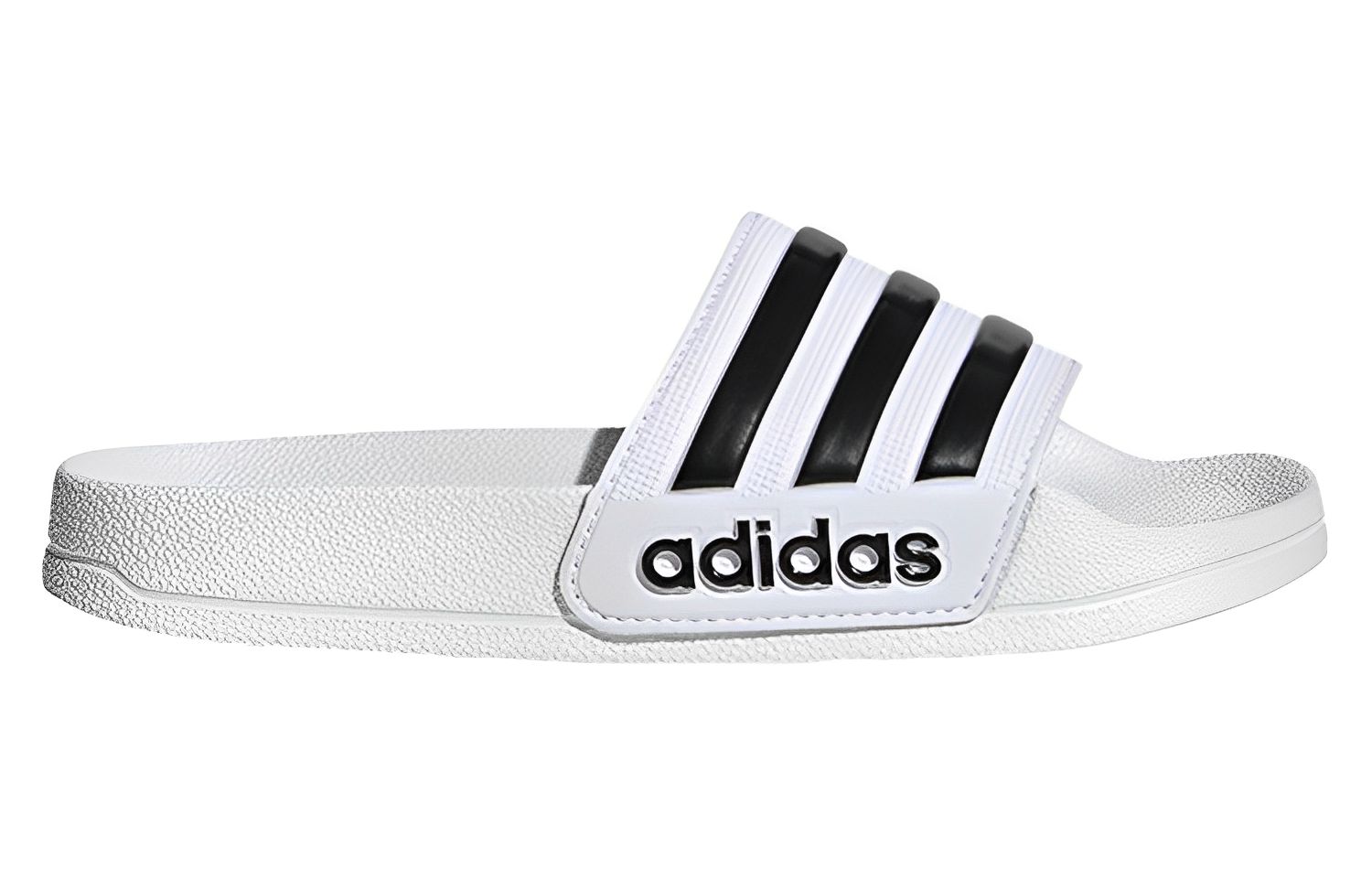 (PS) Adidas Adilette Shower Slides 'White Black' HP7606 sold by KicksCrew product image thumbnail 2