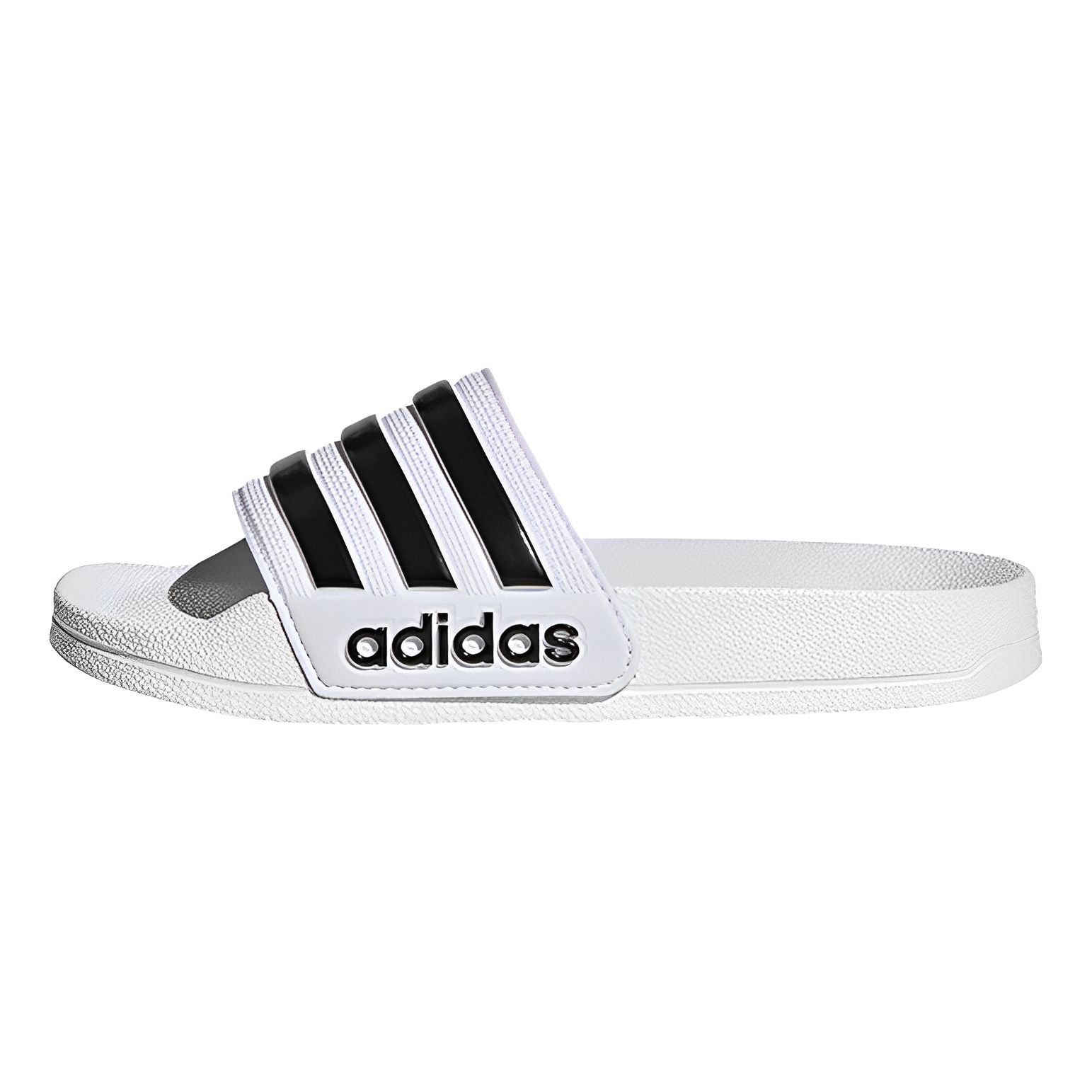 (PS) Adidas Adilette Shower Slides 'White Black' HP7606 sold by KicksCrew