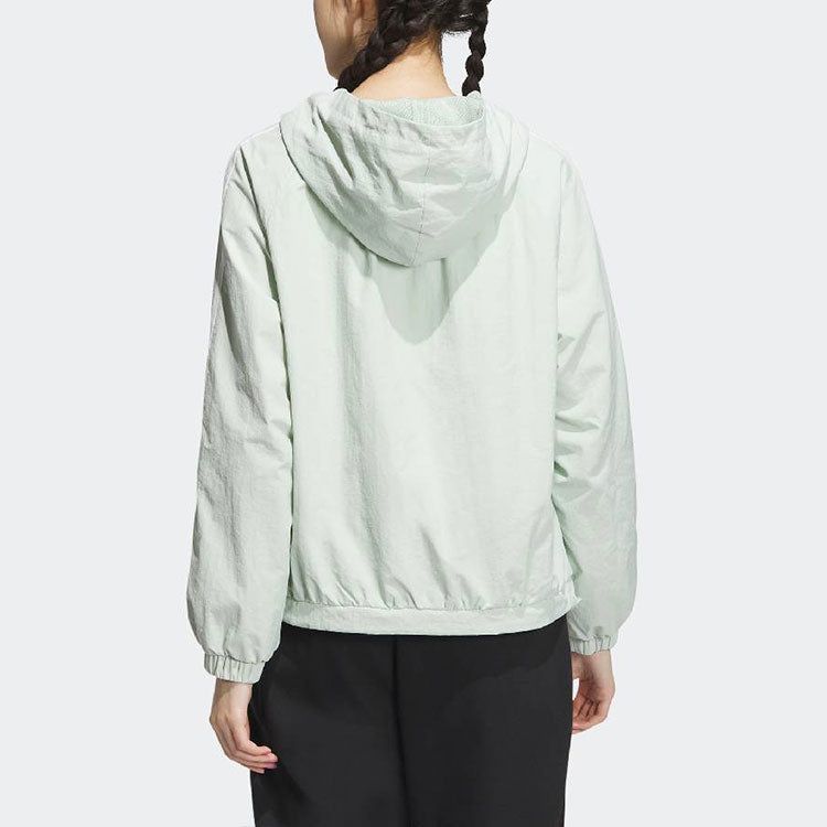 (WMNS) adidas Neo Basketball WindBreaker 6 'Green' IP7110 sold by KicksCrew product image thumbnail 3