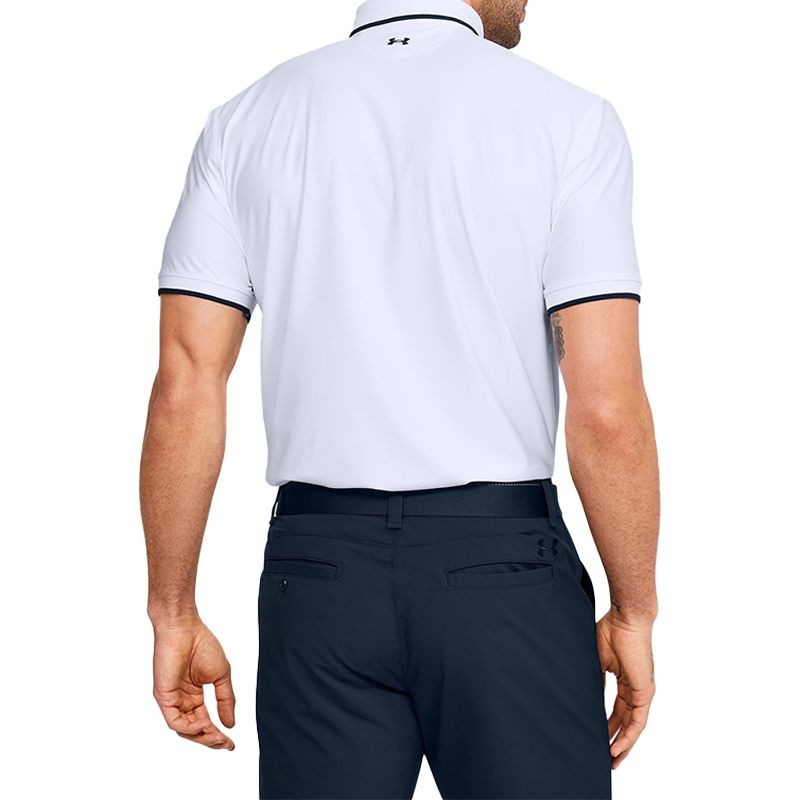 Under Armour Playoff Pique Polo Shirt 'White' 1345459-101 sold by KicksCrew product image thumbnail 5