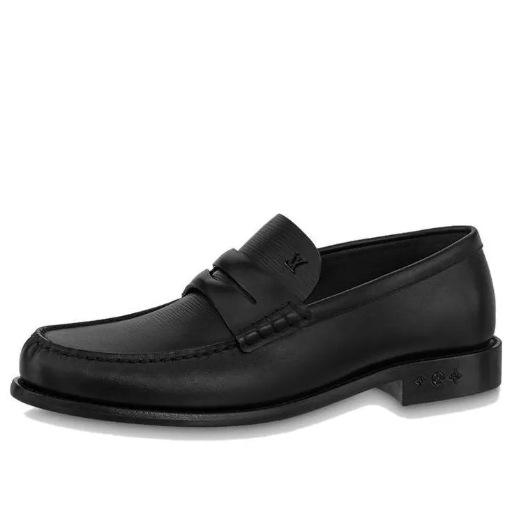 LOUIS VUITTON Louis Loafers 'Black' 1ABM6V sold by KicksCrew