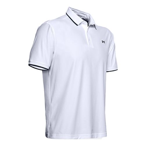 Under Armour Playoff Pique Polo Shirt 'White' 1345459-101 sold by KicksCrew