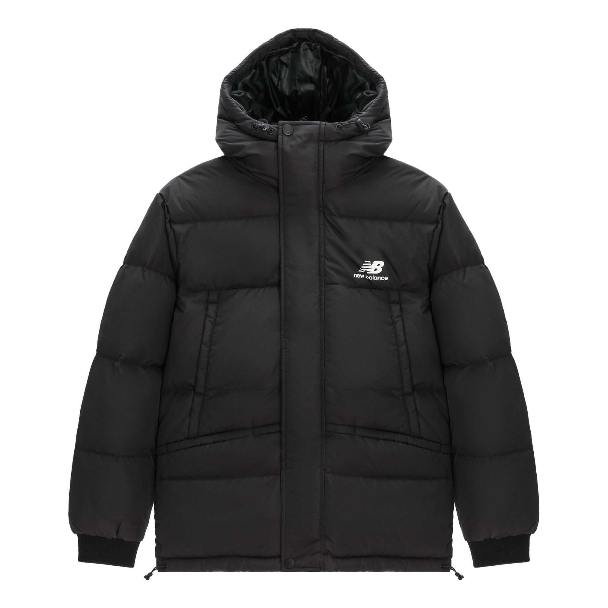 New Balance Warm Winter Down Jacket 'Black' AMJ23344-BK sold by KicksCrew