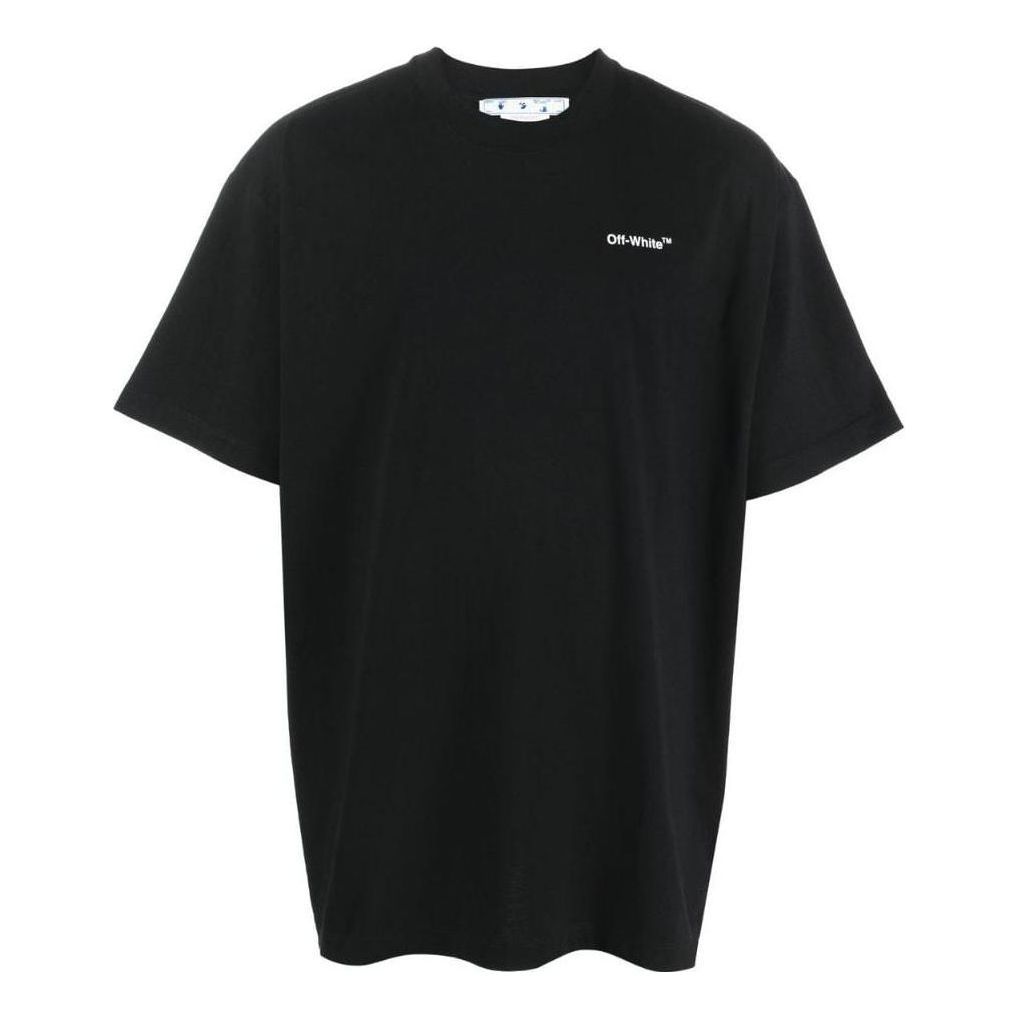 Off-White Caravaggio Deposition Over Short-Sleeve Tee 'Black' OMAA038C99JER0091001 sold by KicksCrew