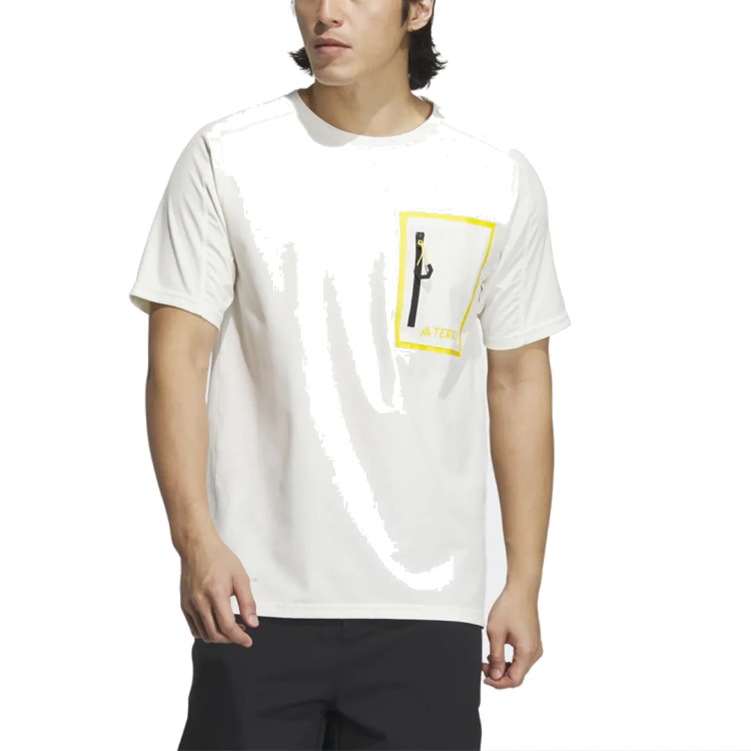 adidas Natgeo T-Shirt 'White Yellow Black' IC1987 sold by KicksCrew product image thumbnail 3