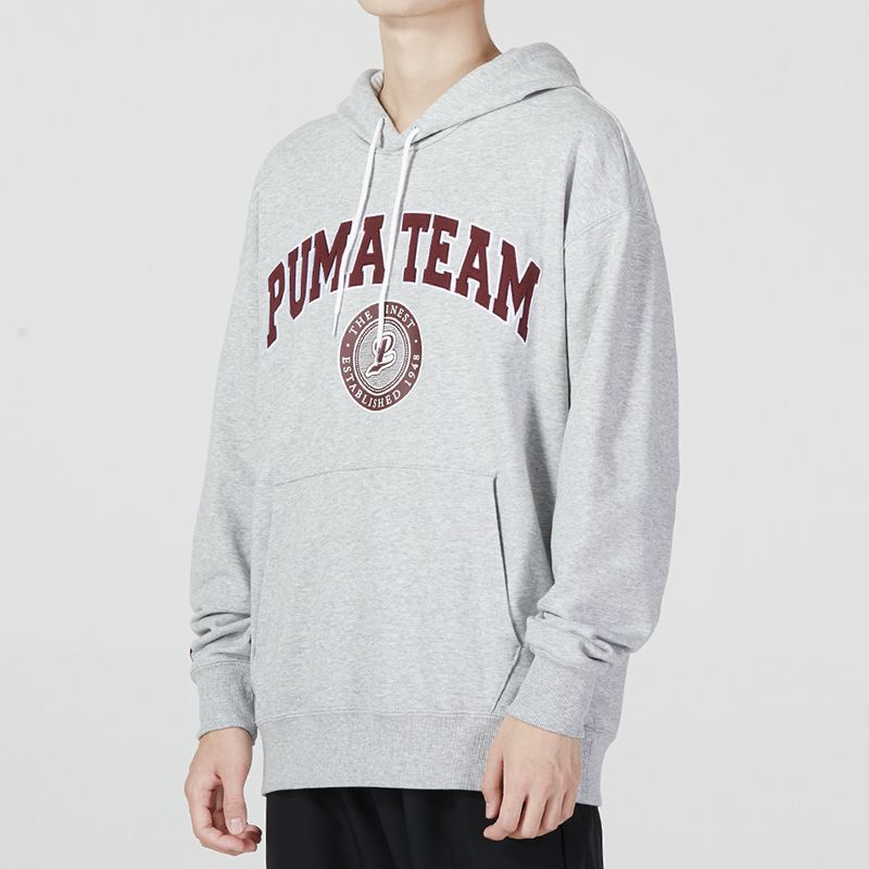 Puma Team Hoodie 'Grey' 539274-04 sold by KicksCrew product image thumbnail 4