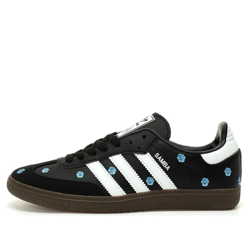 (WMNS) adidas Samba OG 'Light Blue Floral Core Black' IF4397 sold by KicksCrew