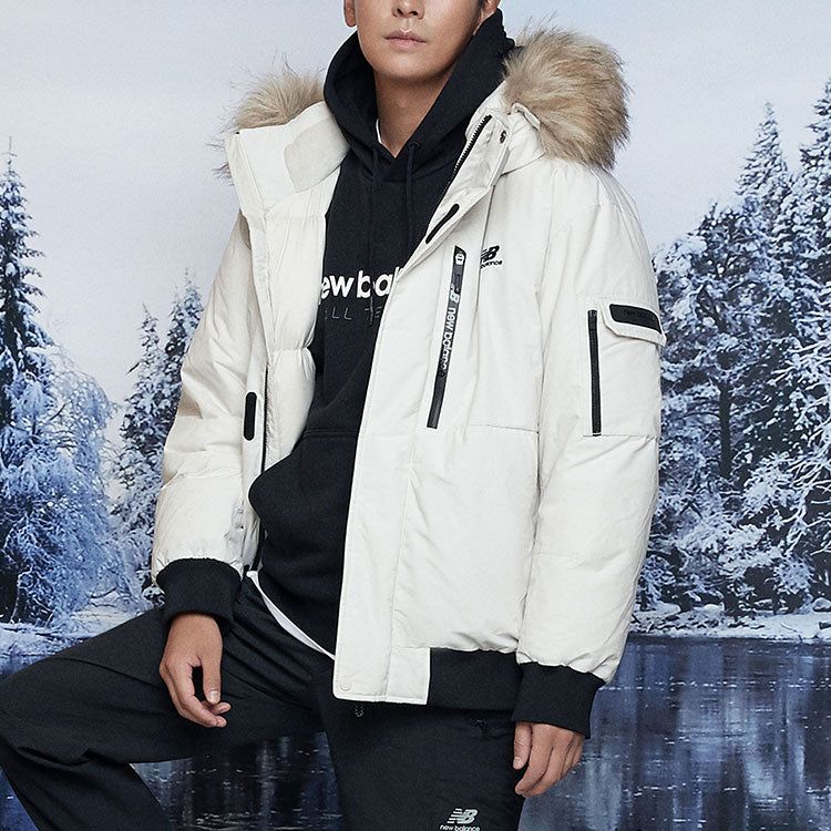 New Balance New Balance Patrol Down Jacket 'White Black