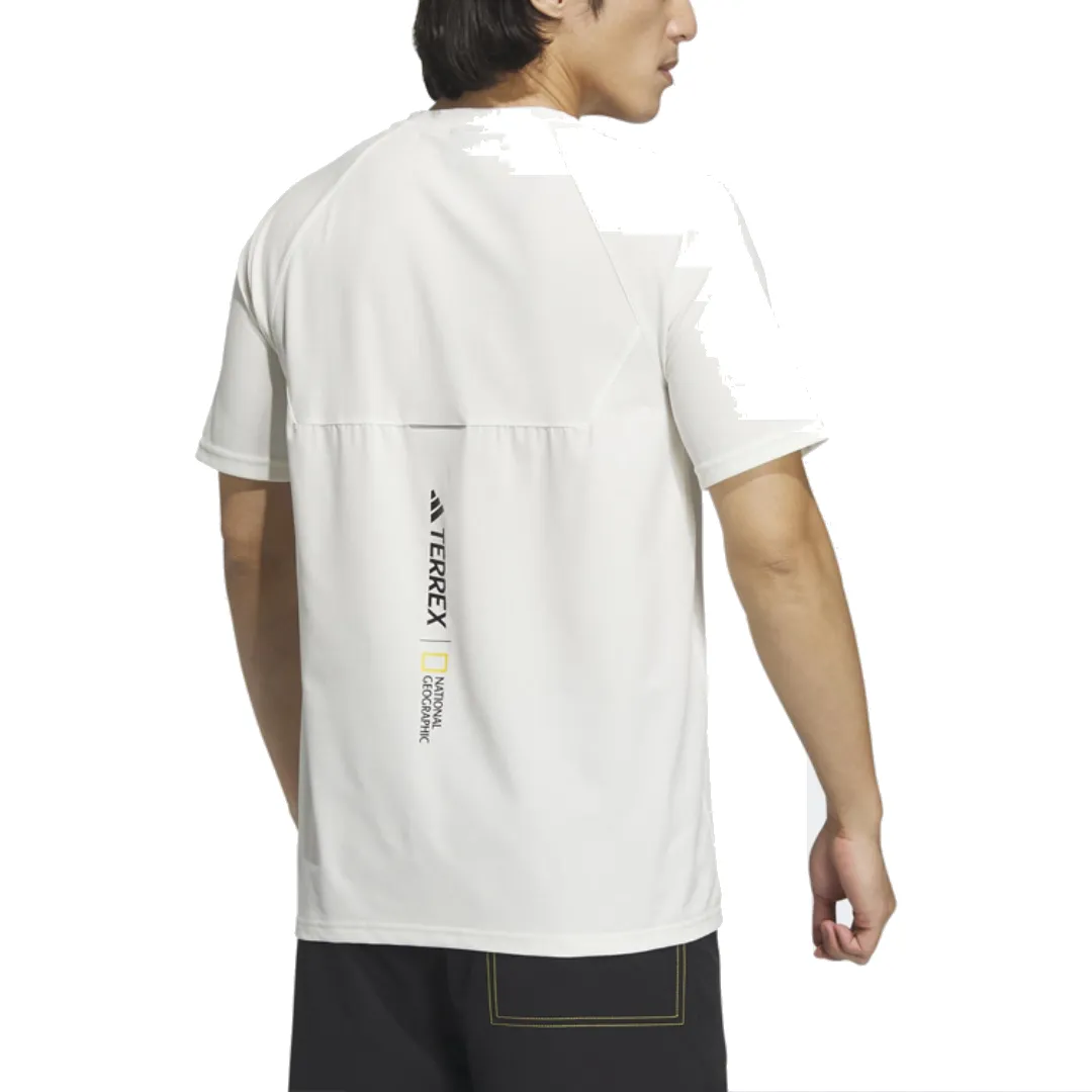 adidas Natgeo T-Shirt 'White Yellow Black' IC1987 sold by KicksCrew product image thumbnail 2