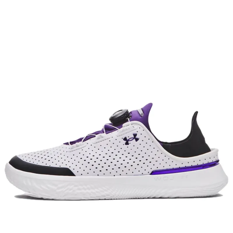 Under Armour SlipSpeed 'White Purple' 3026197-110 sold by KicksCrew