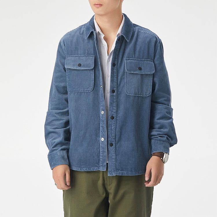 Converse Overhead Shirt Jacket 'Lakeside Blue' 10019954-A06 sold by KicksCrew product image thumbnail 3