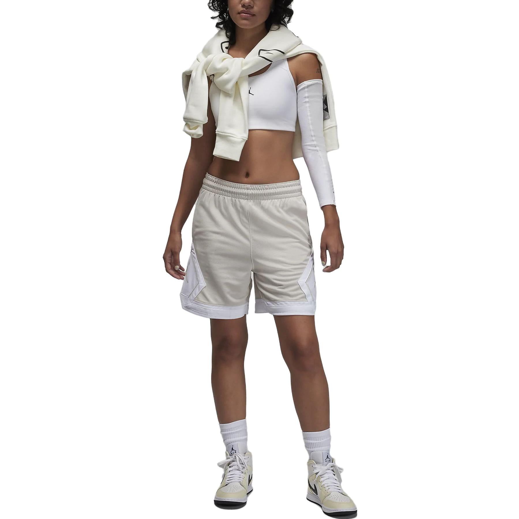 (WMNS) Air Jordan Sport Diamond Shorts 'Sand' FB4588-008 sold by KicksCrew product image thumbnail 3