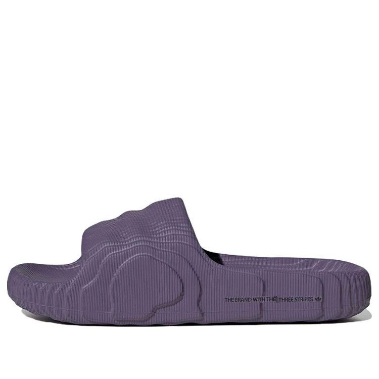 Adidas Adilette 22 Slides 'Tech Purple' HP6524 sold by KicksCrew