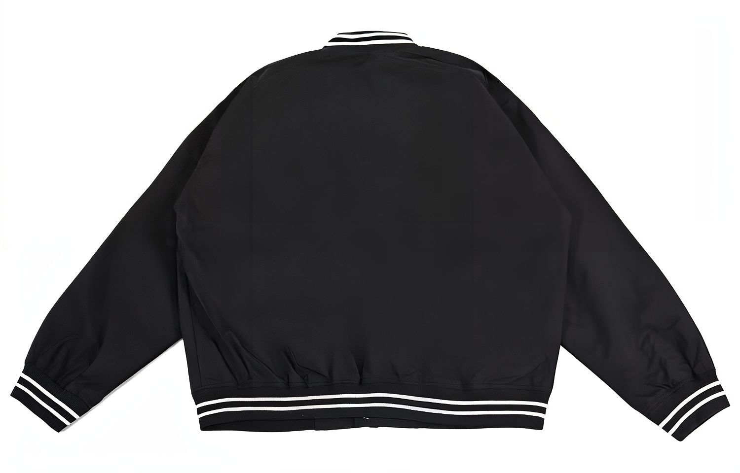 New Balance Logo SDS Baseball Jacket 'Black' AMJ33362-BK sold by KicksCrew product image thumbnail 2