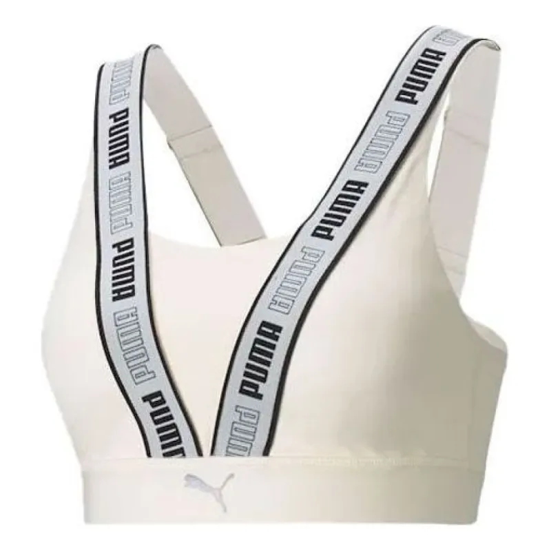 (WMNS) PUMA Training Bra 'White' 520296-75 sold by KicksCrew