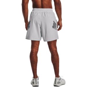 Under Armour Armourprint Woven Shorts 'White Grey' 1370416-014 sold by KicksCrew