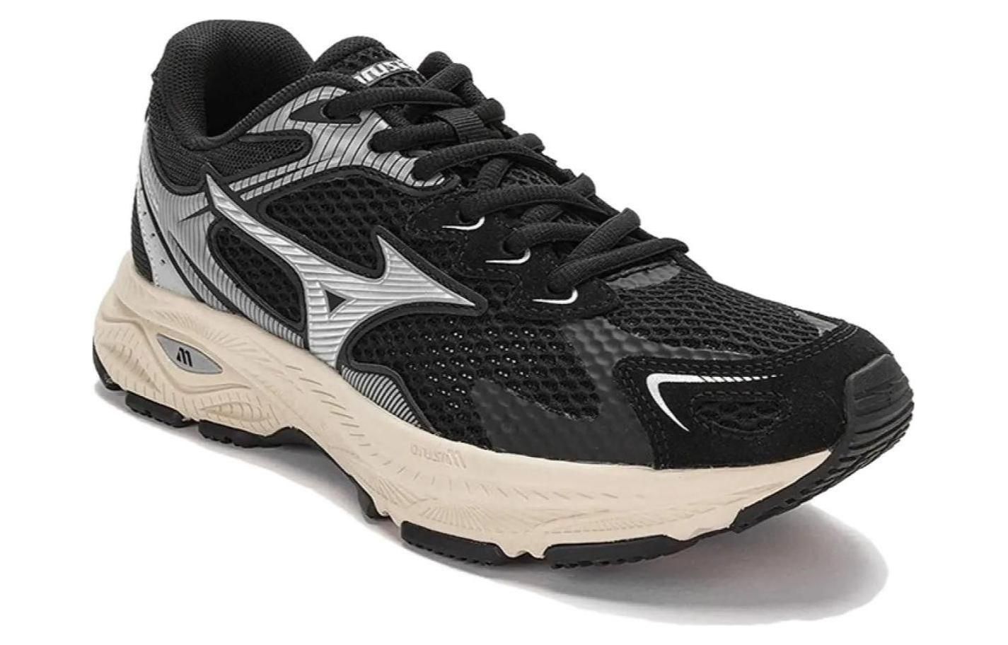 Mizuno Racer S Sneakers 'Black Mesh' D1GH223508 | Parallel
