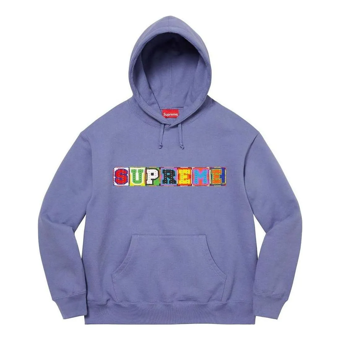 Supreme SS23 Week9 Beaded Hoodie 'Blue' SUP-SS23-173 sold by KicksCrew