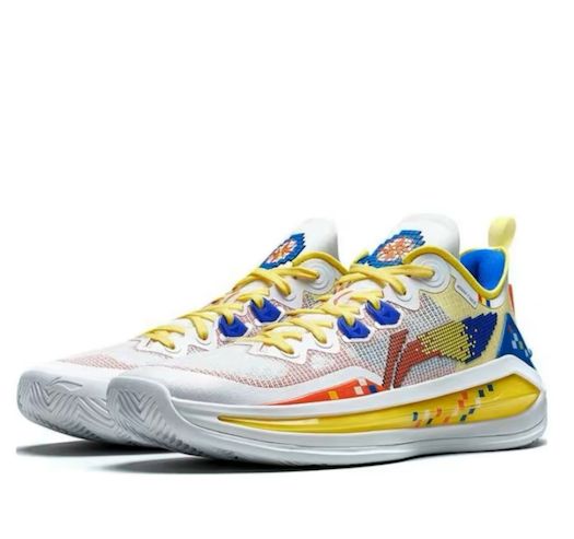 Li-Ning LiRen 3 V2 Low 'Yellow Blue' ABAT057-9 sold by KicksCrew product image thumbnail 2