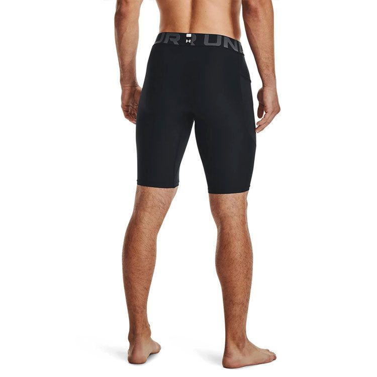 Under Armour HeatGear Pocket Long Shorts 'Black' 1361602-001 sold by KicksCrew product image thumbnail 4