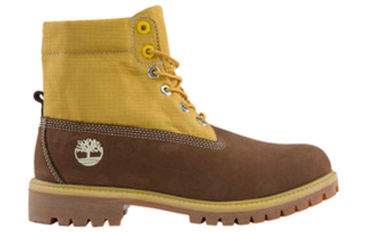 Timberland Premium 6 Inch Waterproof Boots 'Brown Nubuck with Wheat' A2NDS sold by KicksCrew product image thumbnail 2