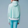 (GS) ASICS Batwing Sleeves Jacket 'Lake Blue' 332241054061-89GR sold by KicksCrew