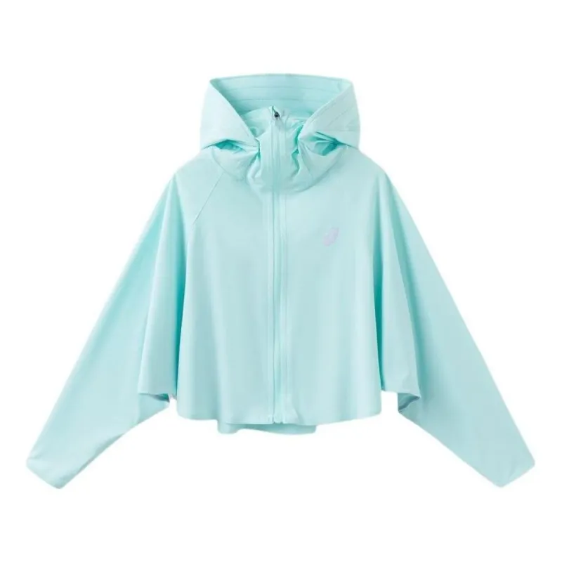 (GS) ASICS Batwing Sleeves Jacket 'Lake Blue' 332241054061-89GR sold by KicksCrew